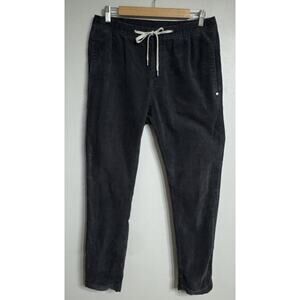 Vuori Optimist Corduroy Jogger Pant V440 Charcoal Gray Mens Size M (29”Inseam)